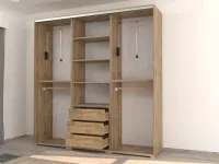 Melitta tolóajtós gardrób belső nézete